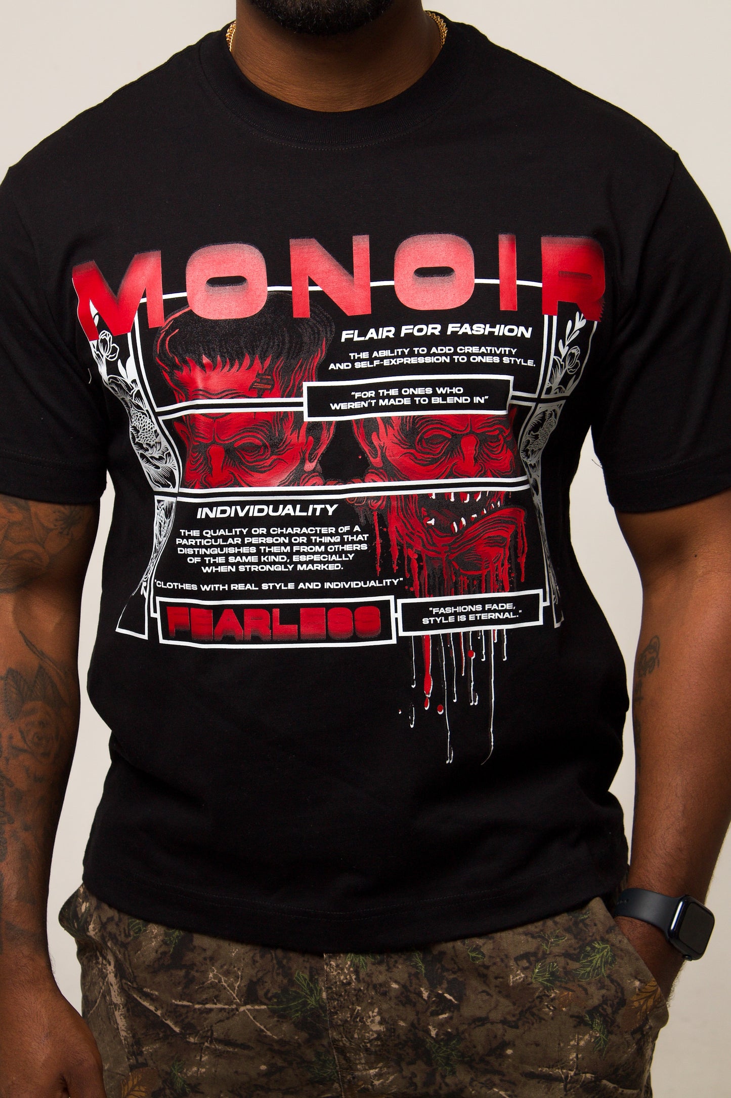 MONOIR STATEMENT TEE